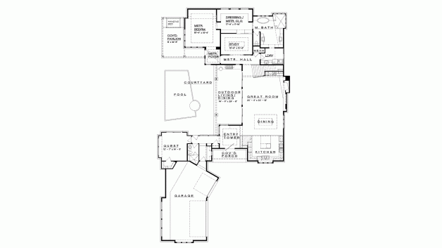 Hill Country Floor Plan 1