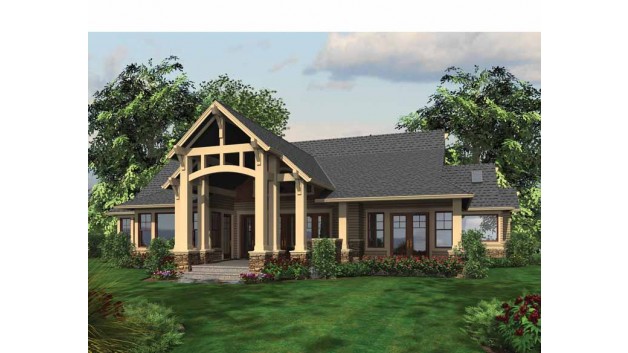 Ellisville Ranch Floor Plan Front Entrance