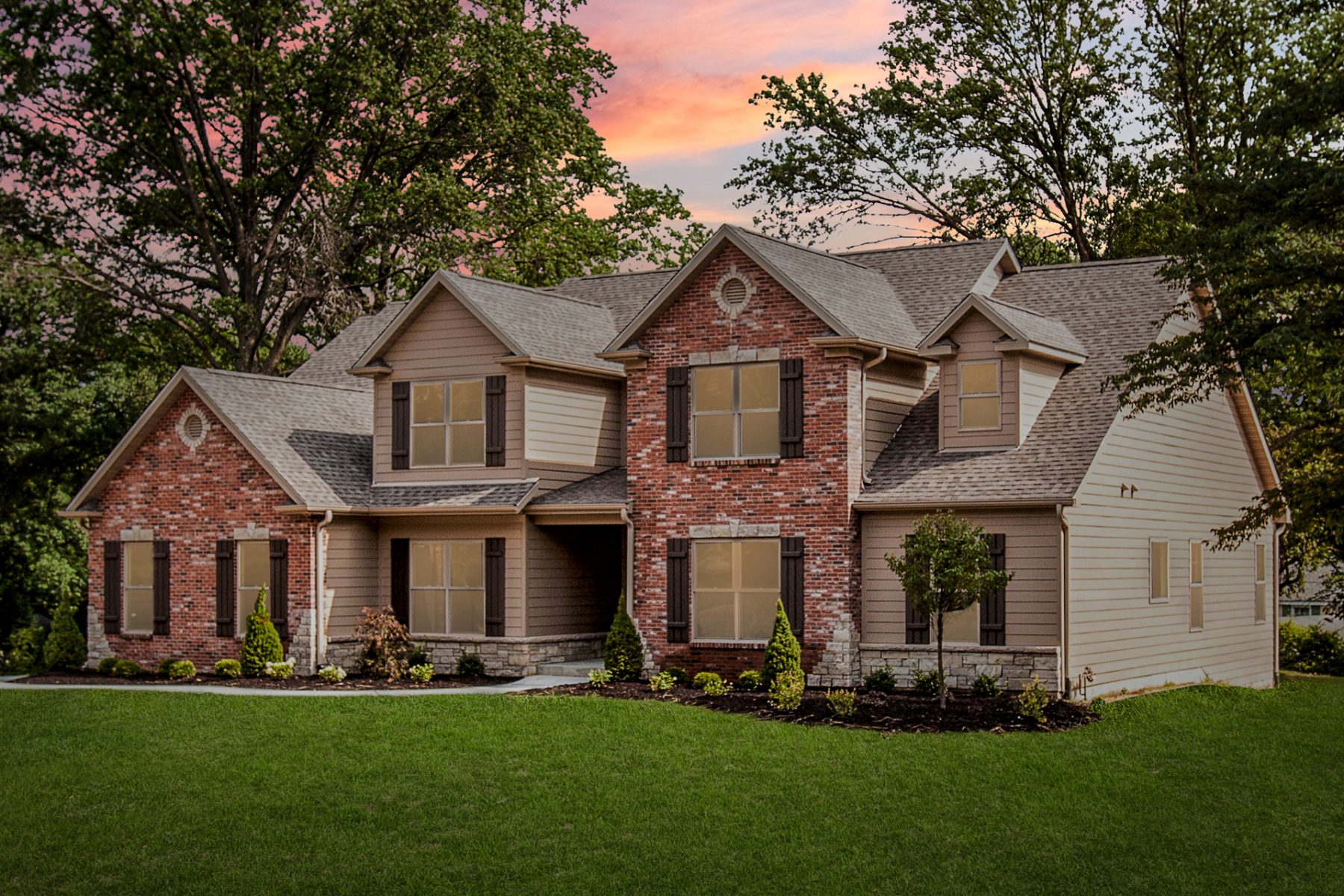 Custom St Louis Home Exteriors Gallery Hibbs Homes Custom St Louis Home Exteriors Gallery Hibbs Homes