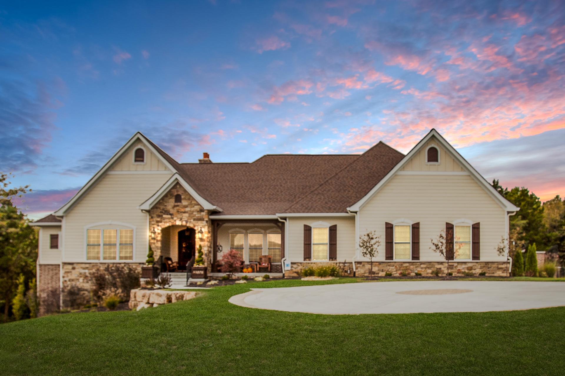 Proud Green Home St. Louis Hibbs Luxury Homes