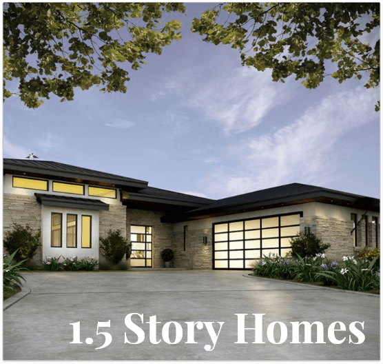 1 story homes designed by Hibbs Homes SLC
