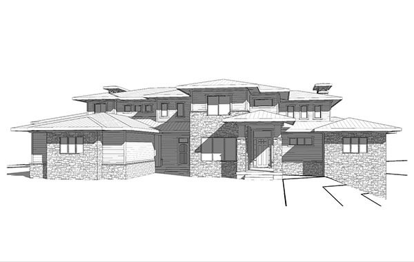 Alpine Modern Prairie Custom home
