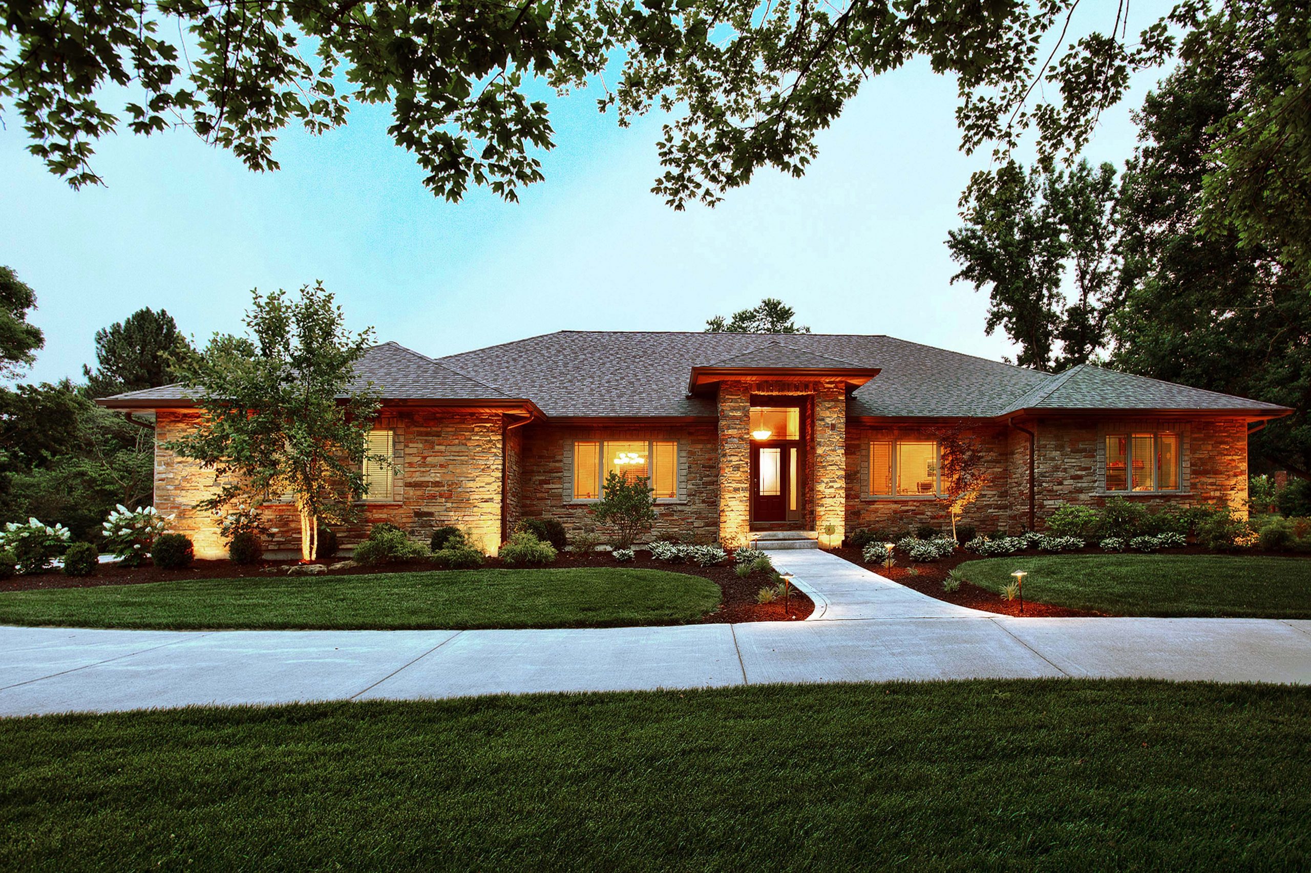 Prairie Style Ranch Home In Chesterfield MO Hibbs Homes Prairie Style Ranch Home In Chesterfield MO Hibbs Homes