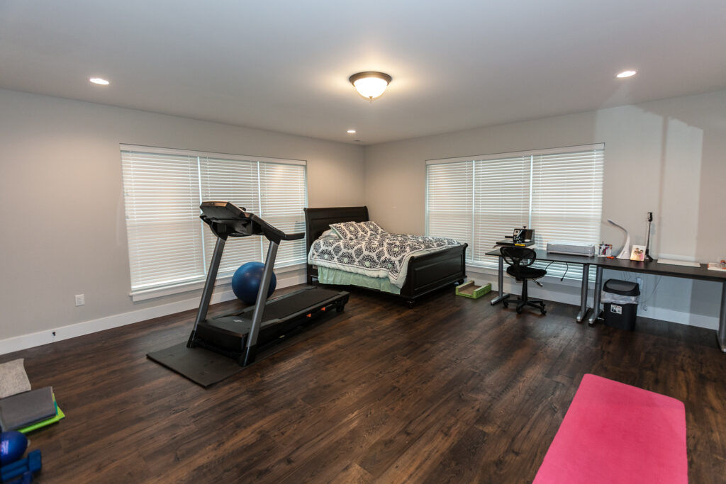 Excercise Room in Custom Home in St Charles County