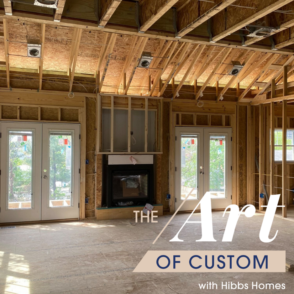 Framing of a high performance home in stlouis, MO