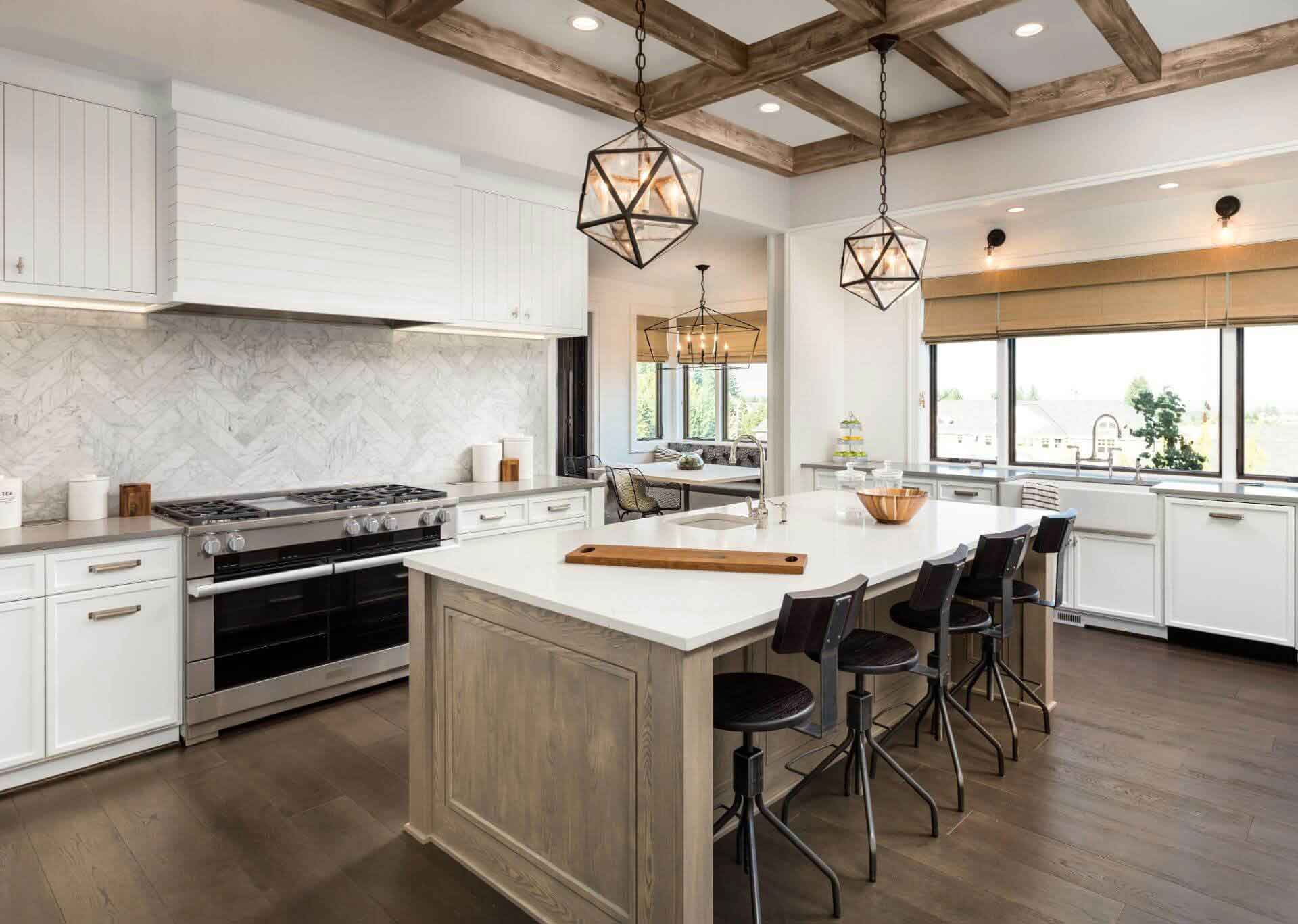Luxury Custom Kitchen Built by Hibbs Homes in Salt Lake City