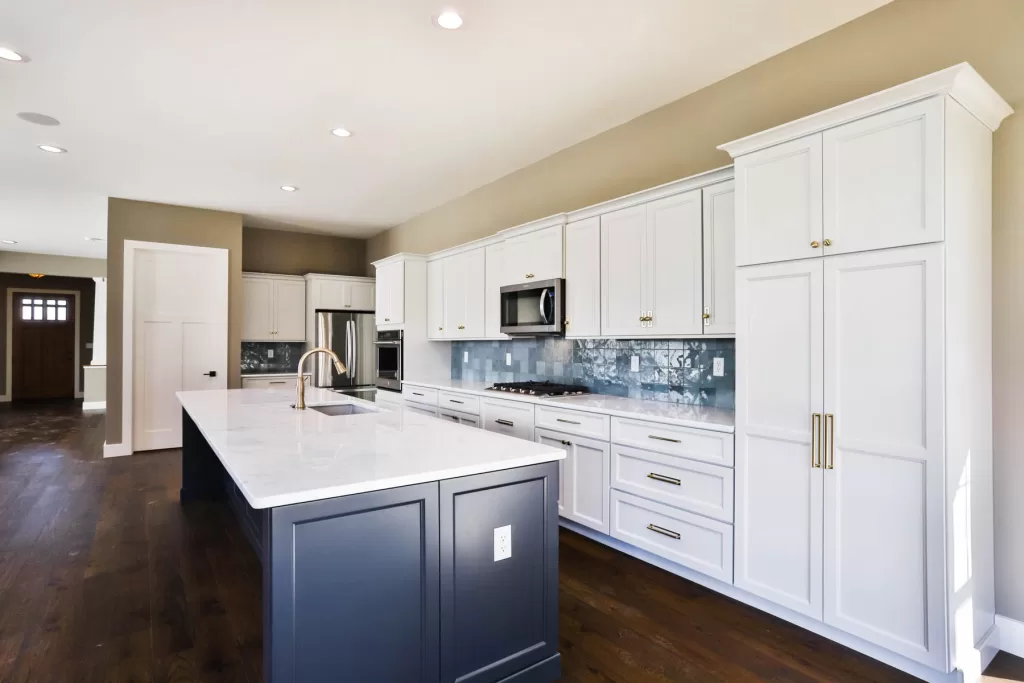 Kitchen in Custom Home at 452 E Glendale Webster Groves, MO