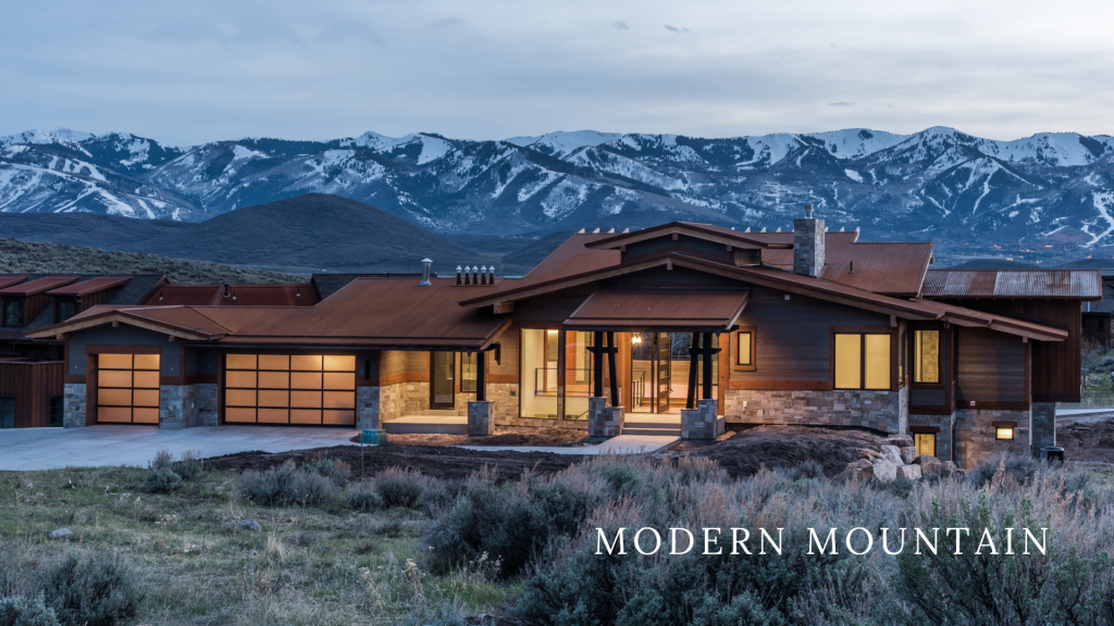 Modern Mountain Home Built in Utah