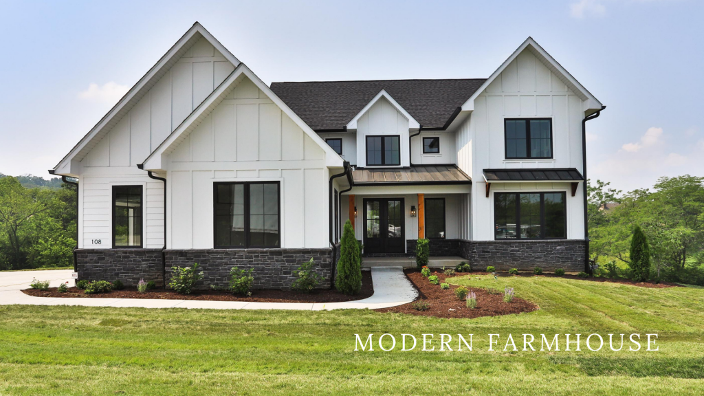 Modern Farmhouse Built by Hibbs Homes