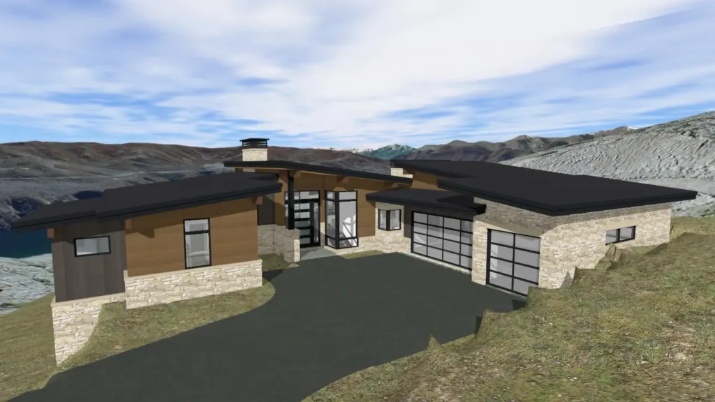 Custom Home on Cougar Moon Tuhaye Utah