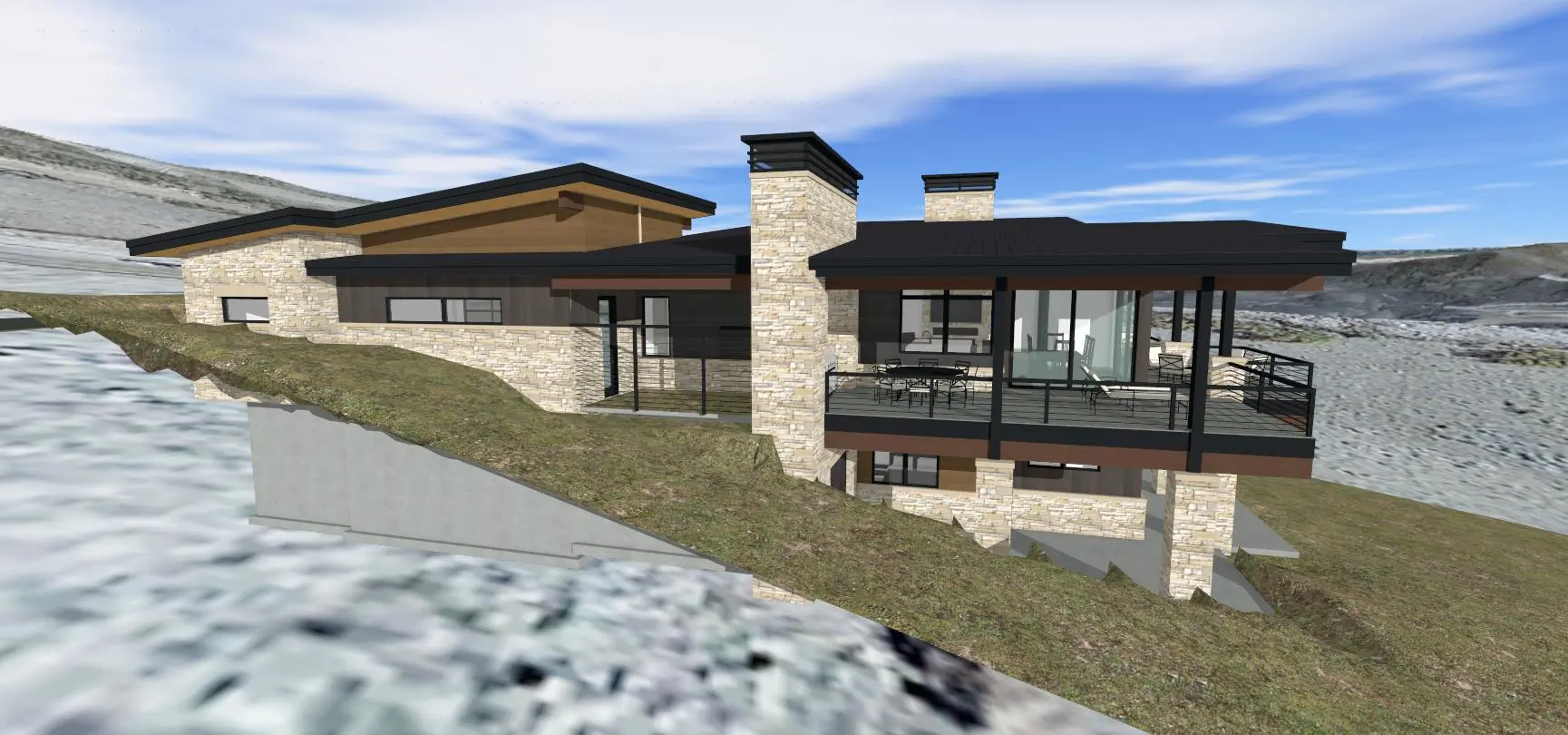 Cougar Moon Custom Home Build Tuhaye