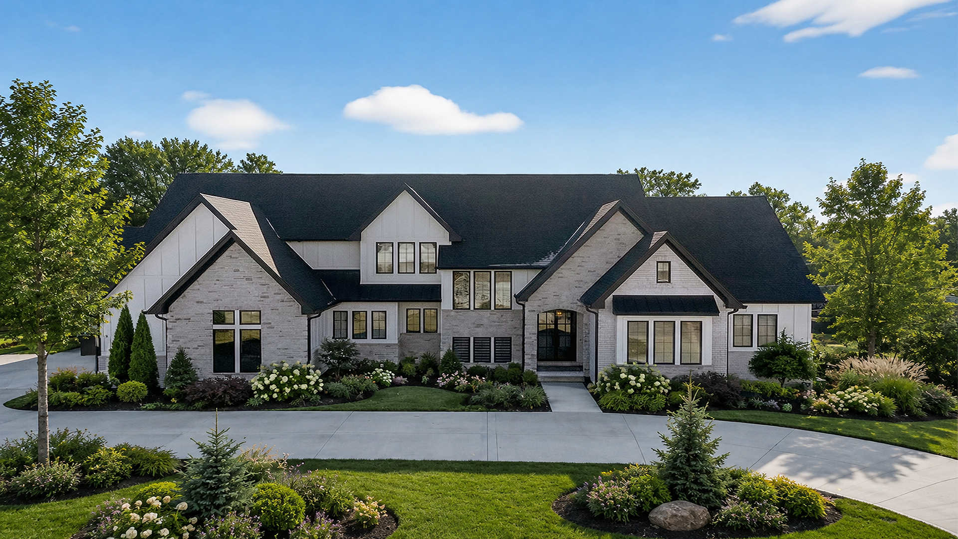 Meadow Acres Ct Ladue MO Front Elevation