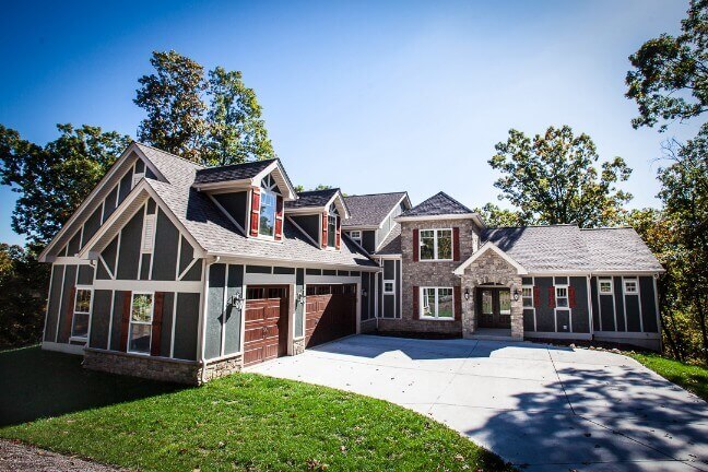 New-Home-Construction-Ballwin-Missouri Custom Home Built in Ballwin, MO by Hibbs Homes